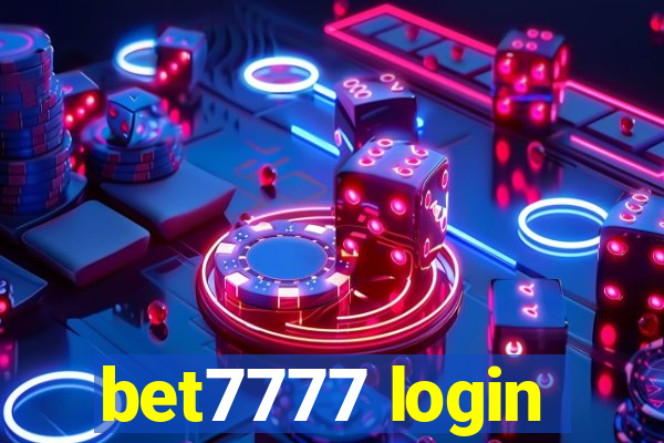 bet7777 login